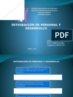 Integracion de Personal y Desarrollo