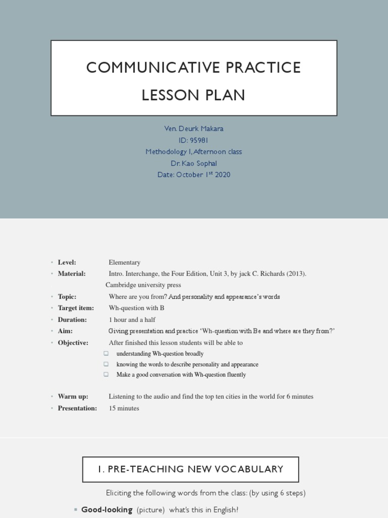 Wh-Questions Lesson Plan Overview | PDF | Question | Semiotics