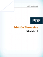 CHFIv9 Labs Module 13 Mobile Forensics