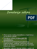 9 (1) .Donošenje Odluka