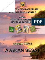 Nota Aqidah Terbaik TG 5 - Ajaran Sesat PDF