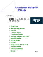 Physics 121 Practice Problem Solutions 08A: DC Circuits: Contents: 121P08 - 4P, 5P, 9P, 10P, 13P, 14P, 15P, 21P