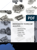 Different Types of Alloys