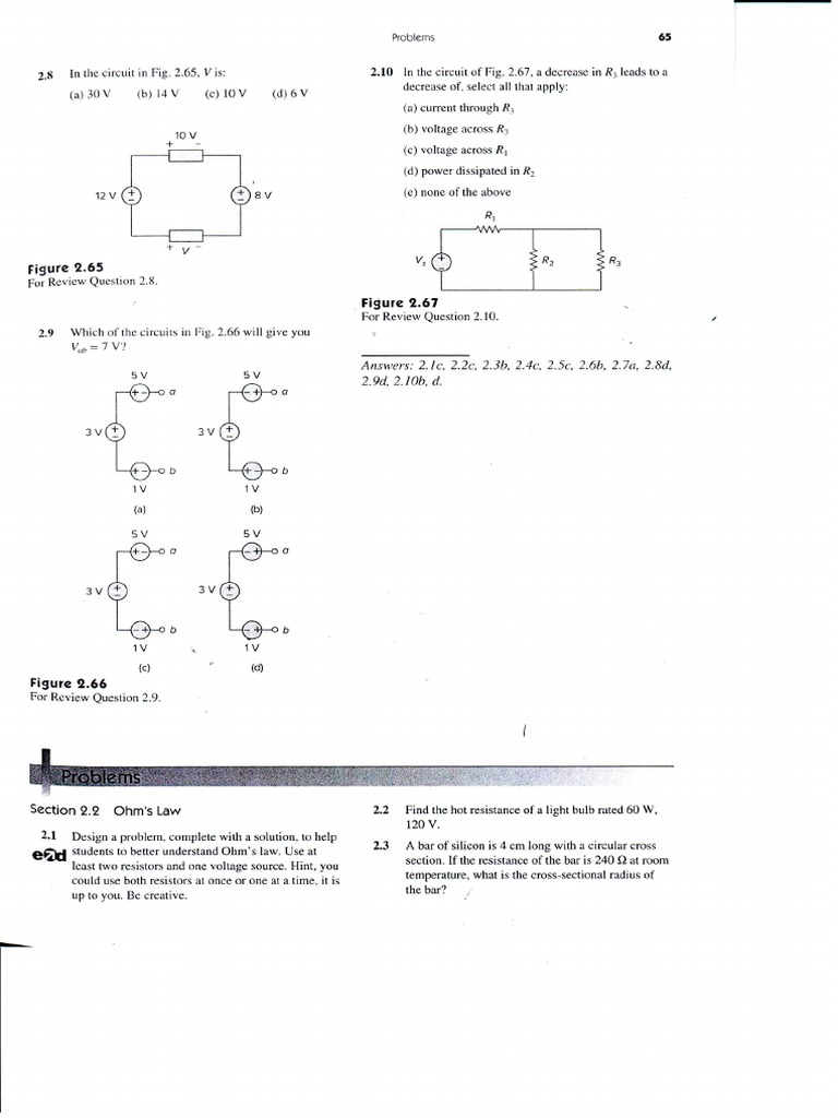 Problems Chapter 2 Text Book PDF | PDF