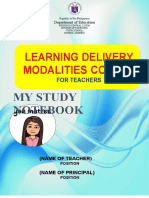 Learning Delivery Modalities Course for Teachers