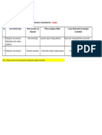 Sample Helath Related Risk Assessment Form PDF