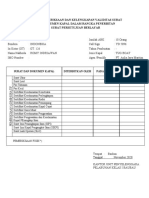 Daftar Pemeriksaan Dan Kelengkapan Validitas Surat Tb. BMP