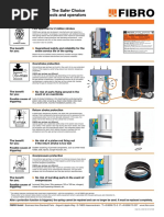 FIBRO-Gas Springs - The Safer Choice Optimum Safety For Tools and Operators