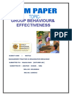 Group Behaviour 2