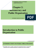 Chapter 2 - Bureaucracy and Public Organisation