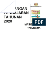 RPT Tahun 5 Matematik SK 2020