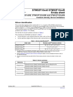 STM32F103R8T6 - Microcontroller Errata PDF