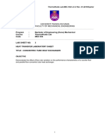 Program: Bachelor of Engineering (Hons) Mechanical Course: Thermalfluids Lab Code: MEC 554