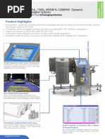 Loma CW3 Checkweigher Datasheet