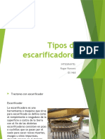 Tipos de Escarificadores