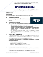 4.-ESPECIFICACIONES TECNICAS Pueblo Libre