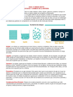 Estados y Cambios de La Materia