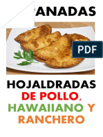 EMPANADAS HOJALDRADAS DE POLLO