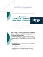 SIG 2020 U7 Control de La Gestion de TI P PDF