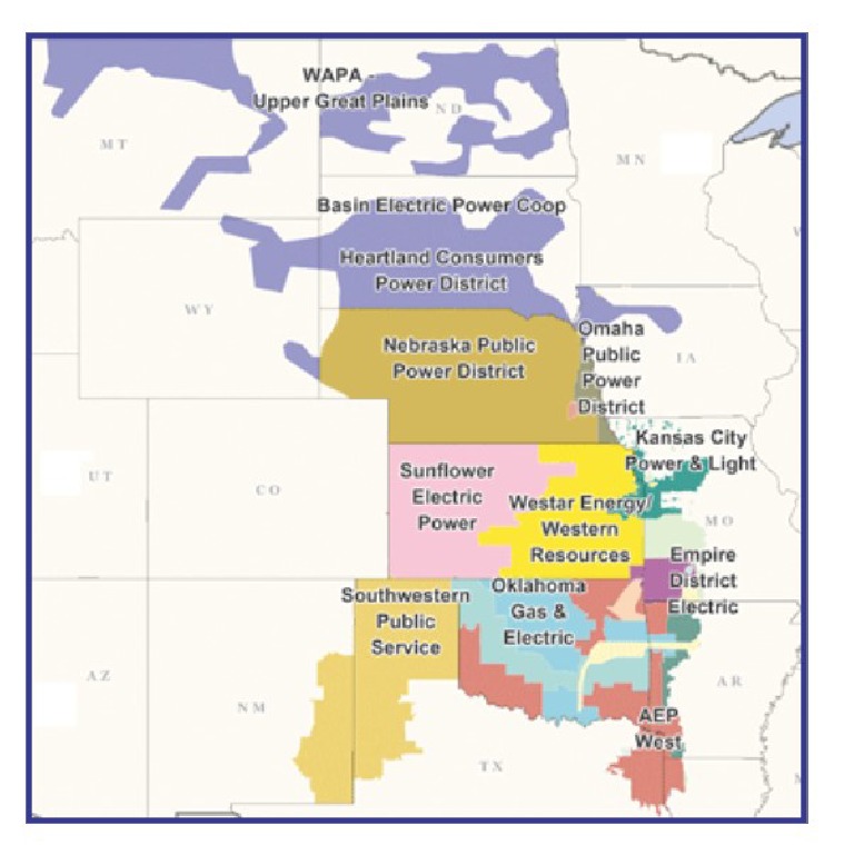 SPP Transmission Zones PDF