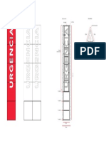 Totem de urgencia con estructura de acero y revestimiento de Alucobond