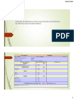 Analisis de Reservorios Exploratorios para Flujo de Caja PDF