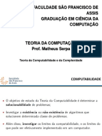 Aula 12 - Computabilidade