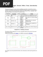 Lesson-3 Rectangle - Extend - Offset - Trim - Introduction To Object Snaps