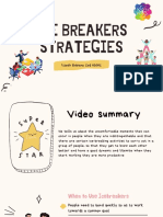 Ice Breakers Strategies: Lizeth Rubiano Cod 63061