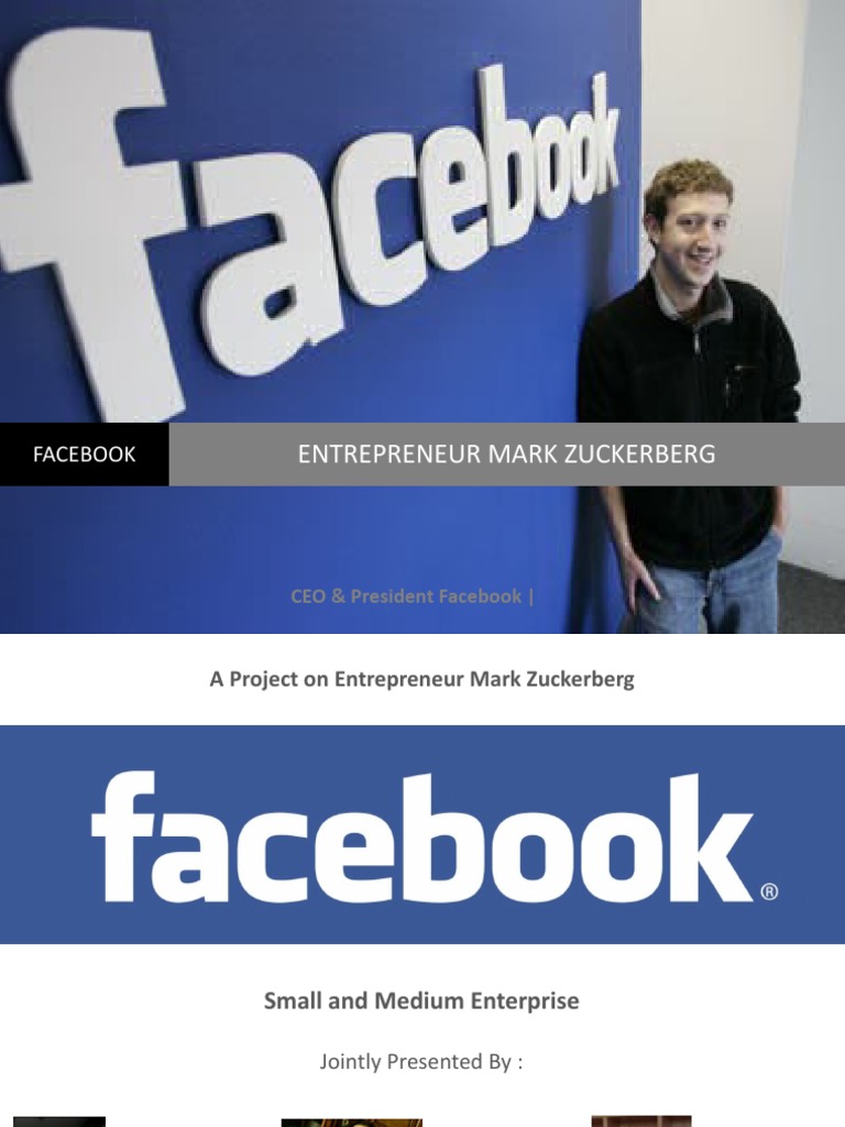 Entrepreneur Mark Zuckerberg Facebook Pdf Mark Zuckerberg Facebook