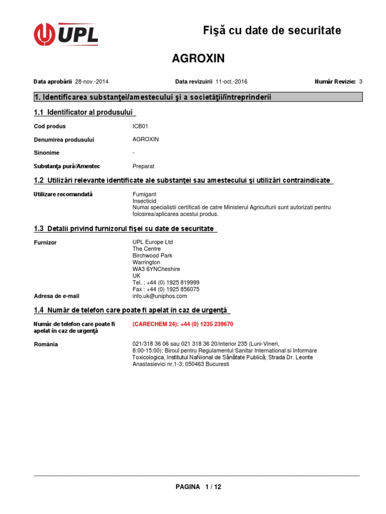 Agroxin 56 TAB | PDF