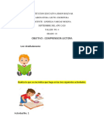 Guía No. 4 LECTOESCRITURA P. LINDELIA VARGAS