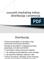Marketing Miks Distribucija I Promocija