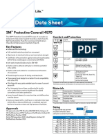 Technical Data Sheet: 3M Protective Coverall 4570