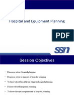 Hospital Eqipment Planning
