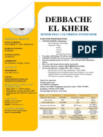 Debbache El Kheir: Senior Frac Coltibring Supervisor