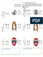 Segmentacion Silábica Partes Del Cuerpo2facil