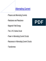 Chapter 31 - Alternating Current