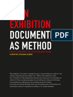 Curatorial Essay For Documenting As Meth PDF