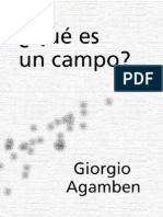 ¿Qué es un campo? - Giorgio Agamben