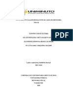 ACTIVIDAD 3 TALLER RESOLUCIÓN DE CASOS DE REVISORÍA FISCAL Ya