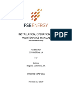 Installation, Operation, & Maintenance Manual