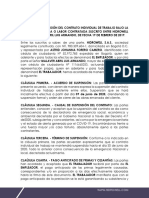 Suspension Contrato Luis Armando Malaver PDF