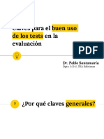 Diapositivas Básicas Curso Buena Praxis en El Uso de Los Tests