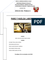 Paro y Huelga Laboral - Monografia PDF