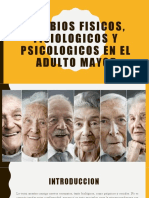 Cambios Fisicos, Fisiologicos y Psicologicos en El Adulto Mayor