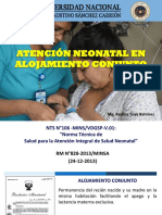 Atencion Al RN en Alojamiento Conjunto 2020-I PDF