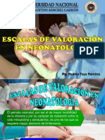 Escalas de Valoracion en Neonatologia 2020 - I PDF