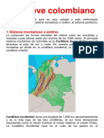 Ficha Informativa-El Relieve Colombiano