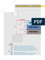 Relaciones volumétricas y gravimétricas en los suelos